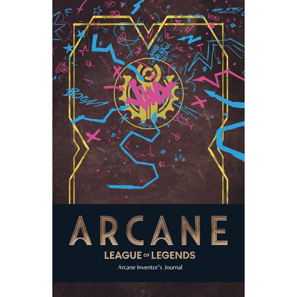 Arcane Inventors Journal HC cover by Arcane League of Legends
