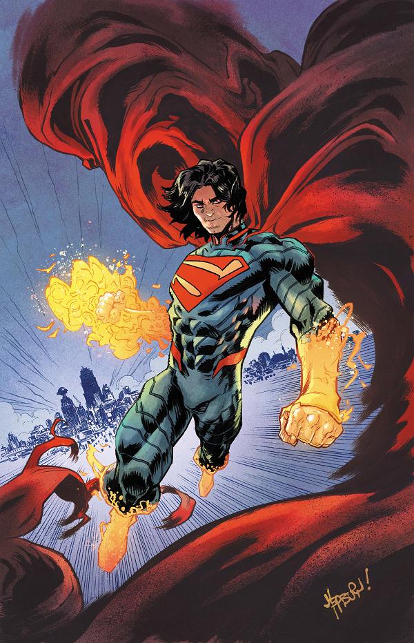 Absolute Superman #22 variant cover by Scott Hepburn