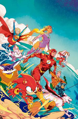 Dc X Sonic The Hedgehog Metal Legion #4