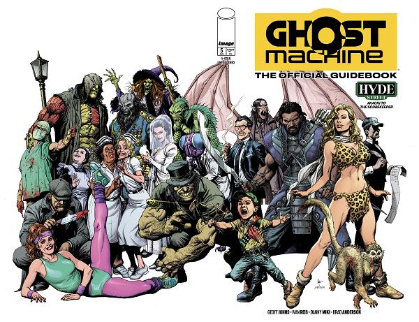 Ghost Machine The Official Guidebook #5 CVR A GARY FRANK & BRAD ANDERSON WRAPAROUND cover