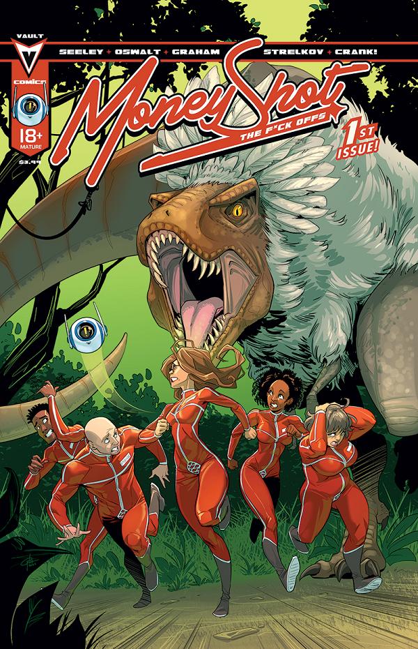 Money Shot The F* Offs #1 variant cover by Garth Graham