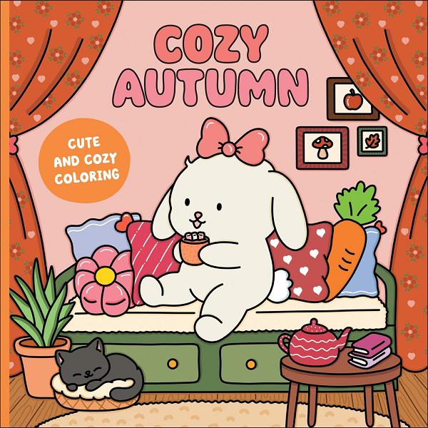 Cozy Autumn TP A Cute & Cozy Coloring Book cover by Beatrice Douville