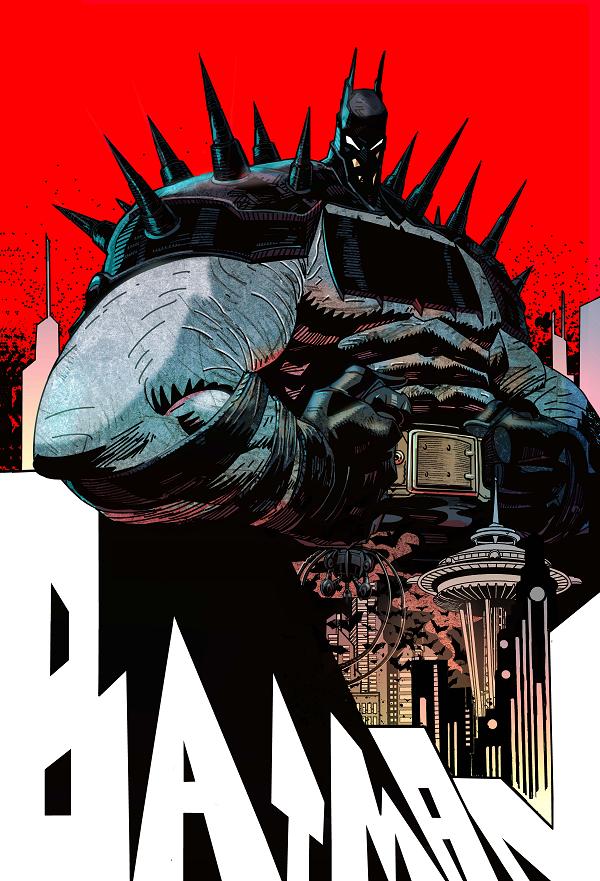 Absolute Batman #23 variant cover by Damion Scott