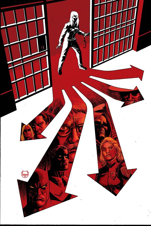 Barbara Gordon Breakout #4 CVR C CVR C DAVE JOHNSON CARD STOCK cover