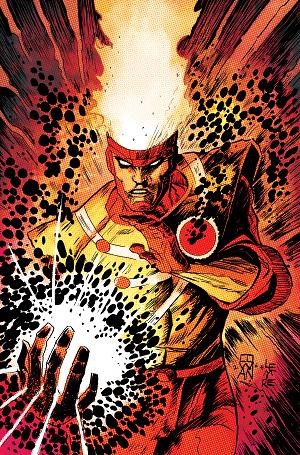 Fury Of Firestorm #5 CVR B (OF 8) CVR B DENYS COWAN & JEFF LEMIRE CARD STOCK cover