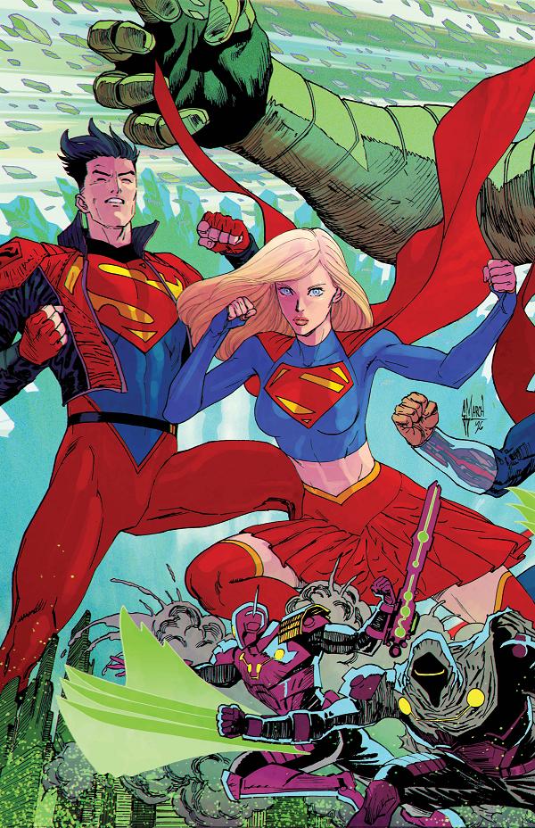 Supergirl #16 CVR A GUILLEM MARCH CONNECTING (KINGDOM OF ZOD) cover