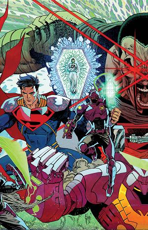 Action Comics #1101 cover by Guillem March