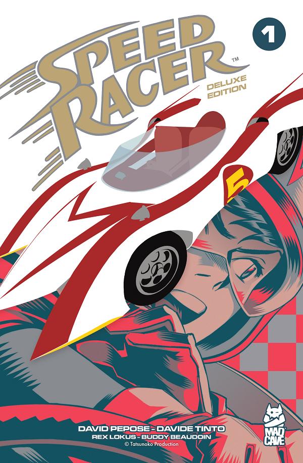 Speed Racer HC Vol 01 Deluxe Edition cover by Alessio Zonno