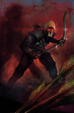 Absolute Green Arrow #4 CVR B (OF 6) CVR B MARTIN SIMMONDS CARD STOCK cover