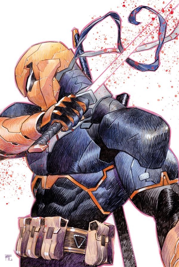 Deathstroke The Terminator #6 CVR C CVR C DIKE RUAN CARD STOCK cover