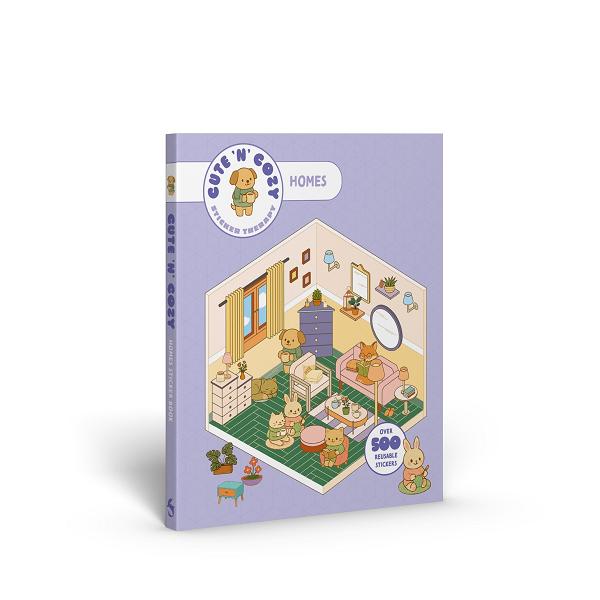 Cute N Cozy Sticker Therapy Homes TP cover by Skittledog