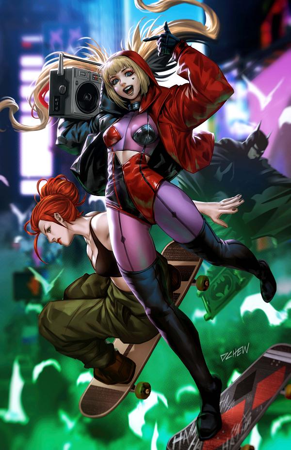 Harley Quinn #65 CVR D CVR D DERRICK CHEW CARD STOCK cover