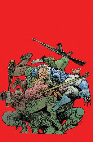 Harley Quinn #65 CVR E CVR E DANIEL WARREN JOHNSON DARK KNIGHT RETURNS 40TH ANNIVERSARY CARD STOCK cover