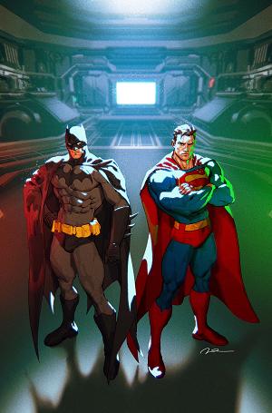 Justice League Unlimited #22 CVR E CVR E GERALD PAREL CARD STOCK cover