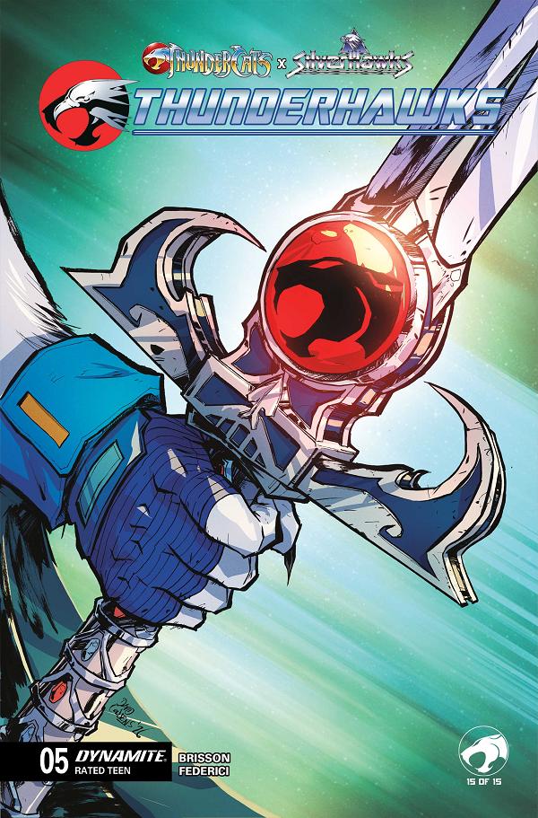 Thundercats X Silverhawks Thunderhawks #5 variant cover by Ivan Tao