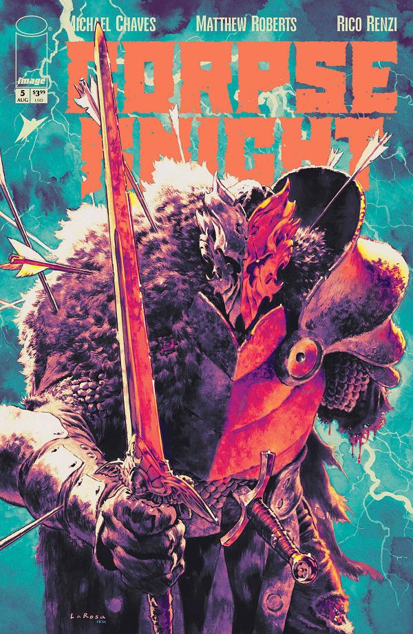 Corpse Knight #5 CVR B (OF 6) CVR B LEWIS LAROSA & RICO RENZI cover