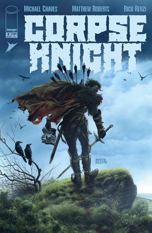Corpse Knight #5 CVR E (OF 6) CVR E INC 1:50 STEVE BEACH cover