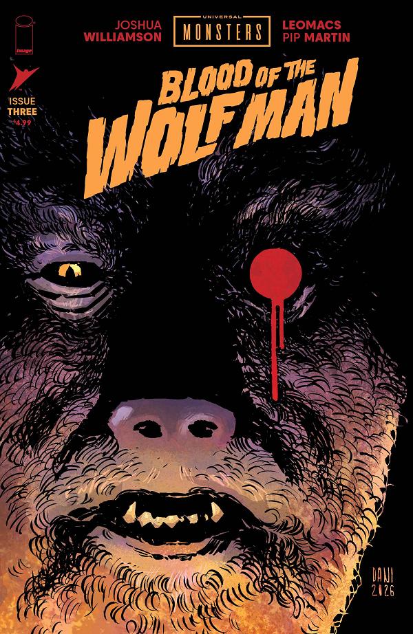 Universal Monsters Blood Of The Wolf Man #3 variant cover by DaNi