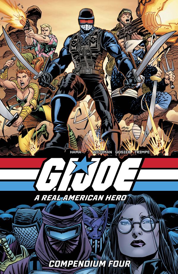Gi Joe A Real American Hero Compendium TP Vol 04 Andy Kubert & Laura Martin Cvr cover by Andy Kubert