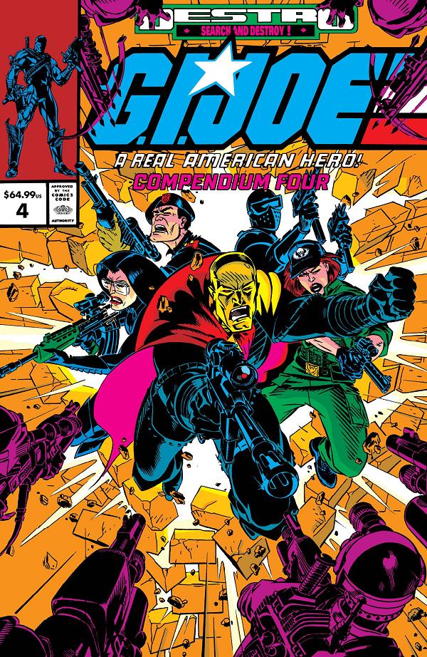 Gi Joe A Real American Hero Compendium TP Vol 04 Direct Market Exclusive Michael Golden Cvr cover by Michael Golden