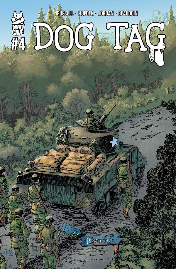 Dog Tag #4 cover by PJ Holden