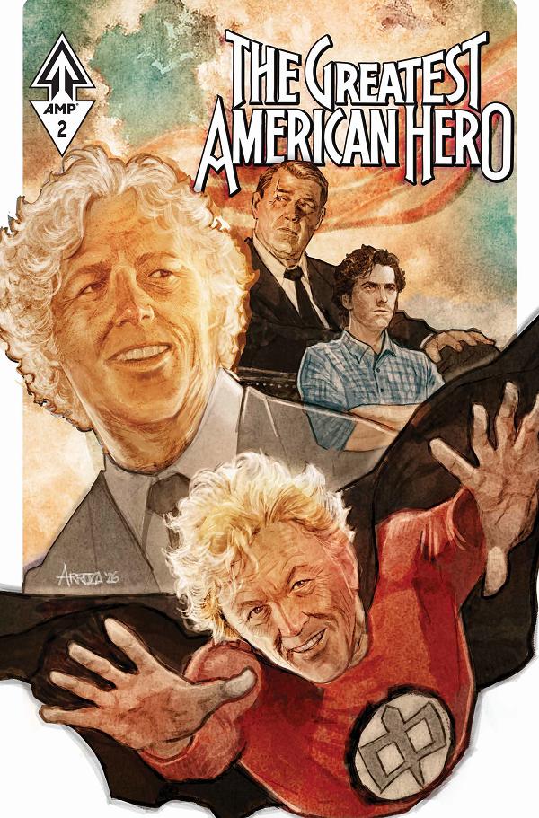 Greatest American Hero #2 cover by Erwin J Arroza