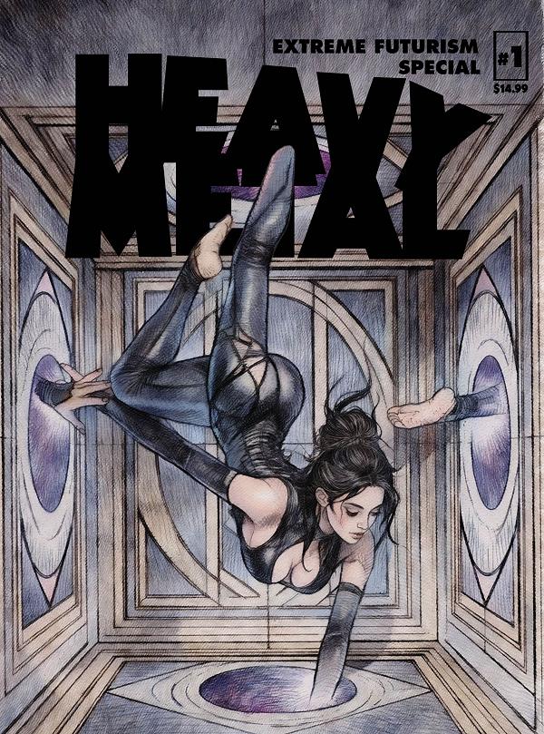 Heavy Metal Magazine Special Extreme Futurism #1 cover