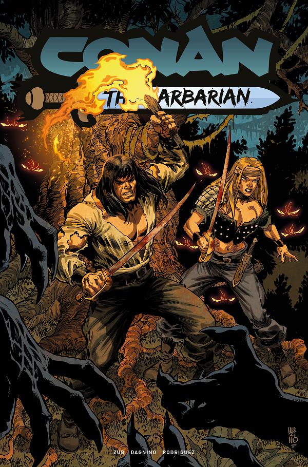 Conan The Barbarian #34 variant cover by Jesus Merino
