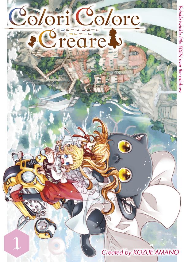 Colori Colore Creare TP Vol 01 cover by Kozue Amano