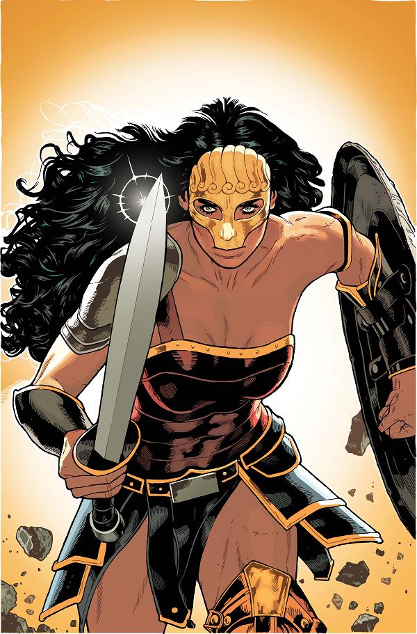 Wonder Woman #36 cover by Jeff Spokes