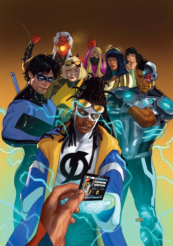 New Titans #38 CVR A TAURIN CLARKE cover