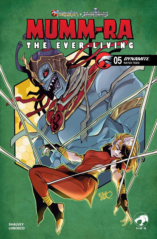 Mumm Ra The Ever Living #5 variant cover by Erica D'Urso