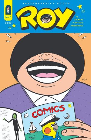 Roy #2 cover by Gilbert Hernandez