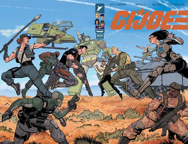 Gi Joe #25 CVR A TOM REILLY WRAPAROUND cover