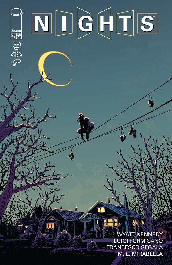 Nights #20 cover by Luigi Formisano