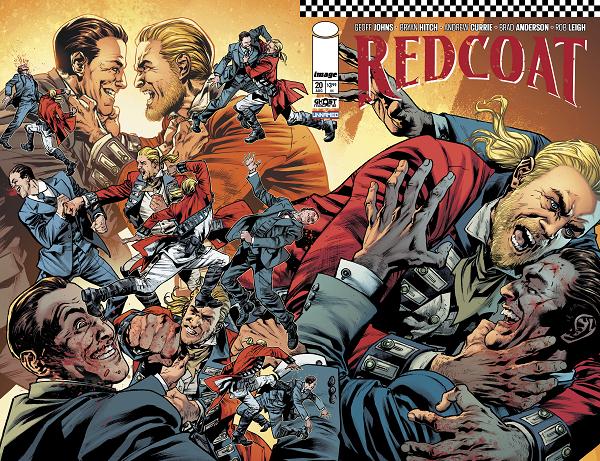 Redcoat #20 cover by Bryan Hitch