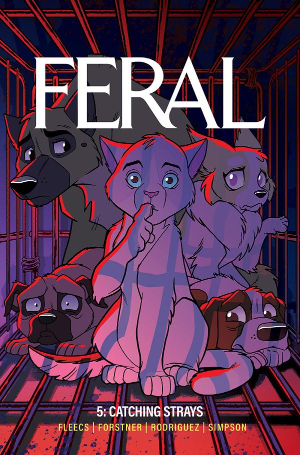 Feral TP Vol 05 cover by Trish Forstner