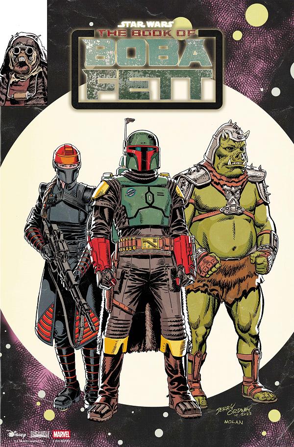 Star Wars: The Book Of Boba Fett #1 JERRY ORDWAY VARIANT [1:25] cover