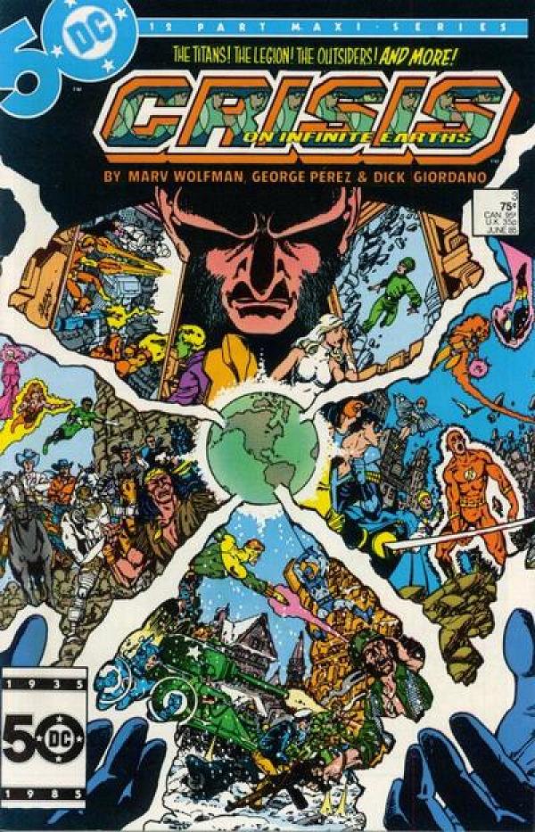 Crisis On Infinite Earths #3 null cover