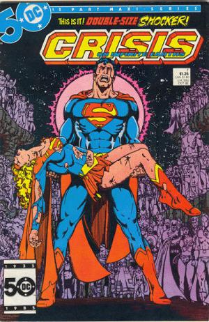 Crisis On Infinite Earths #7 cover