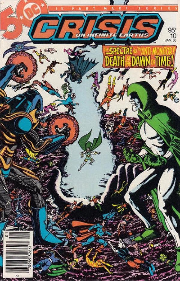 Crisis On Infinite Earths #10 Canadian Variant cover