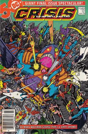 Crisis On Infinite Earths #12 Canadian Variant cover
