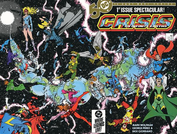 Crisis On Infinite Earths #1 null cover