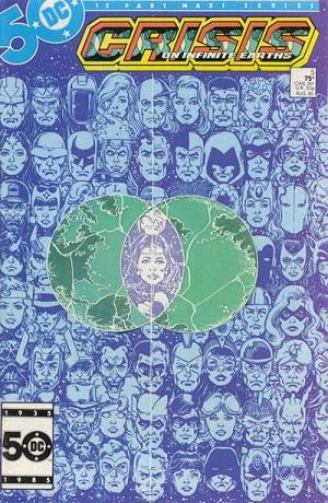 Crisis On Infinite Earths #5 cover