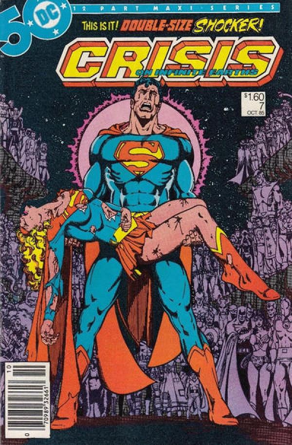 Crisis On Infinite Earths #7 Canadian Variant cover