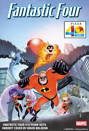 Fantastic Four #13 DAVID BALDEON VARIANT cover