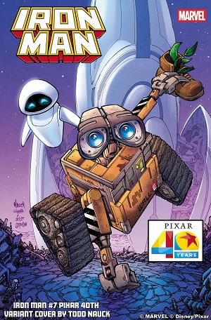 Iron Man #7 TODD NAUCK VARIANT cover