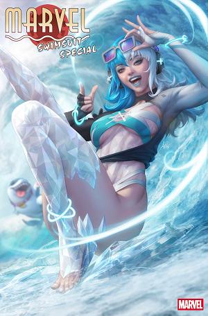 Marvel Swimsuit Special: Brand New Beach Day Wraparound Cover #1 ARTGERM VARIANT cover