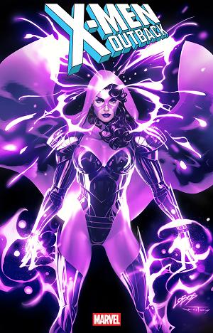 X-Men: Outback #1 PABLO VILLALOBOS PSYLOCKE VARIANT cover