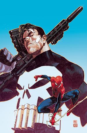 Punisher Vs. Spider-Man #1 TBD ARTIST VIRGIN VARIANT [1:100] cover